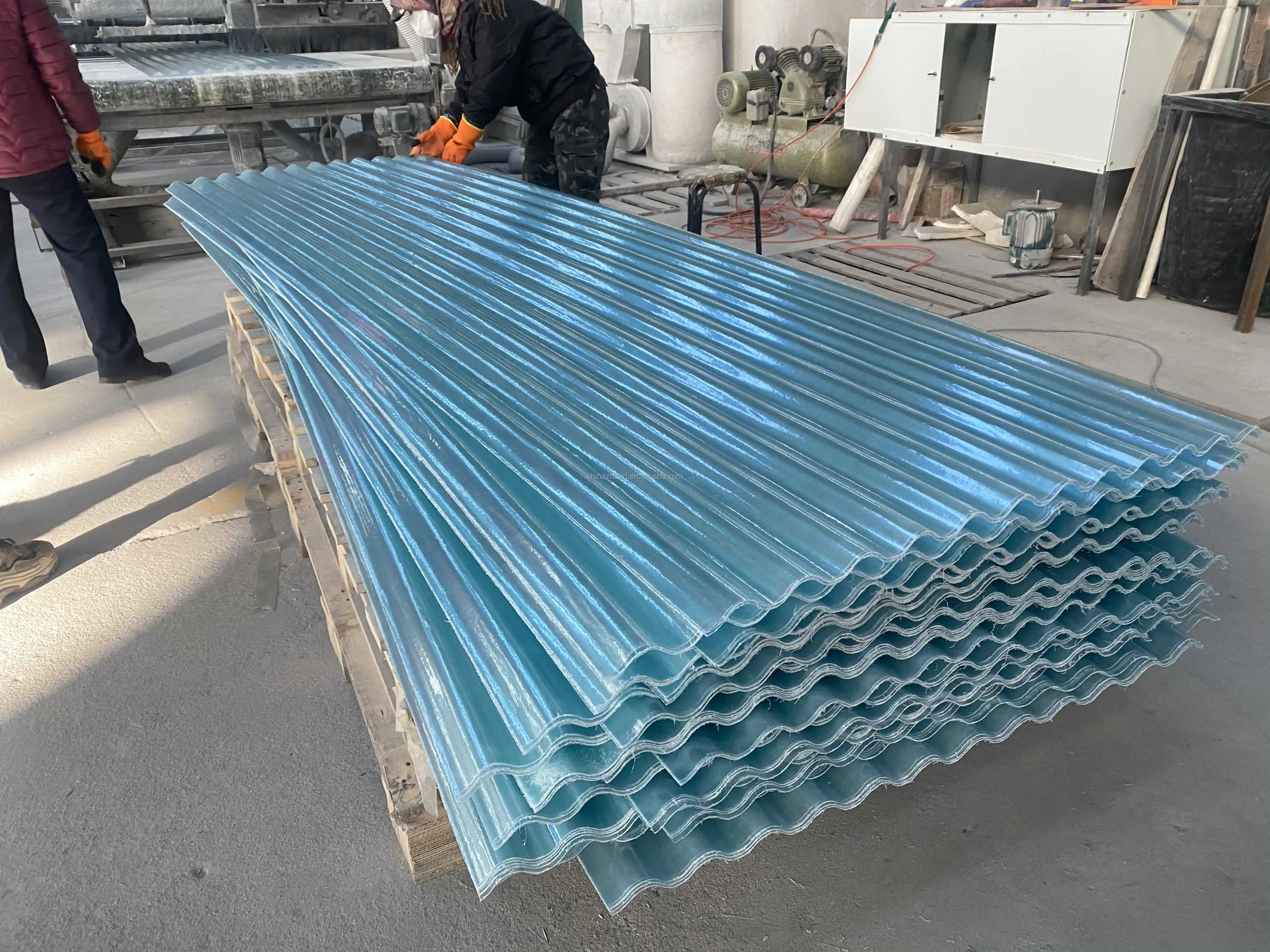 Frp Corrugated Roofing Sheets/frp Roofing Material/skylite Frp ...