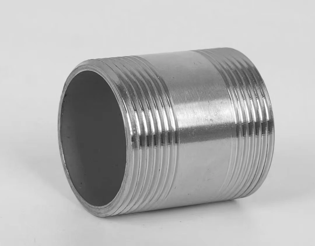 Screwed Pipe Fittings Toe (threaded One End) Pipe Nipple Stainless