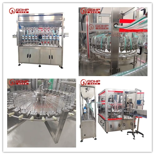 Factory Price Guangzhou China Automatic Custom Juice Bottle Washing Capping Filling Labeling Production Machines Line