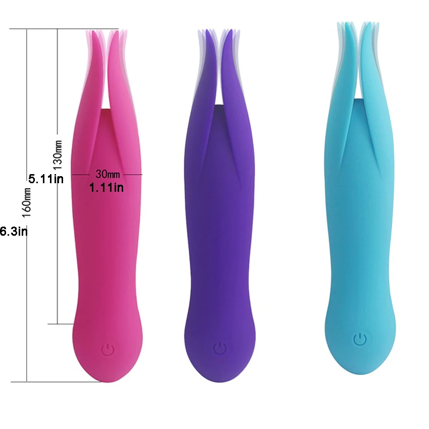 Free Custom Box - G-spot Clip Vibrator Female Nipple Labia Clamp Clitoris Stimulator Sex Toy for Woman Vaginal Massager Sex Tool