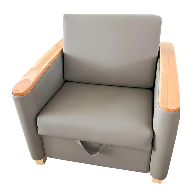 Modern Hospital Furniture-Foldable Electric Patients' Multi-Functional Sleeping Sofa for Families Comfortable Couch for Visitors