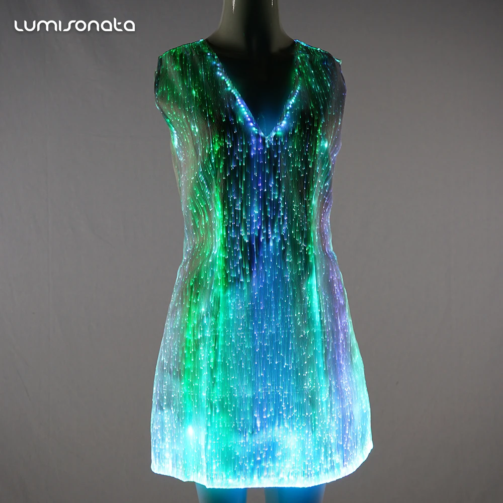 Sex Shiny Led Light Up Hot Club Dance Performance Wear Glowing Stage Dress  - Buy Hot Sexy Short Club Wear Dress,Led Light Up Hot Club Dance  Dress,Glowing Stage Dress Product on Alibaba.com