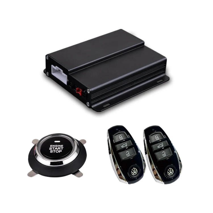 Car Security Alarm Smart System Set intelligent PKE one key to start the system 
