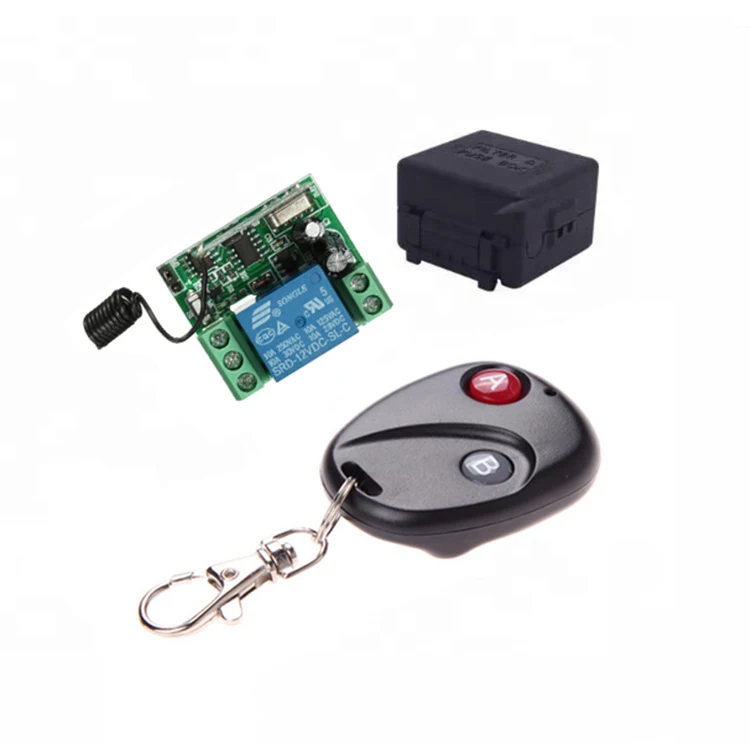 1 Channel 12V 315MHZ 433MHZ Wireless Learning Code Remote Control Switch