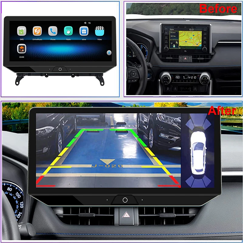 12.3 Inch Android 10 Touch Cae Stereo Radio Navigation Mmi 2G Head Unit Screen For Audi A4 B8 A5 B7 B9 2007 2008 2010 2011 2016