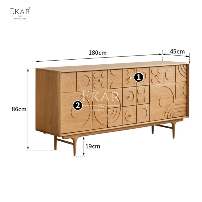 product new design modern living room storage wooden chest of drawers-66