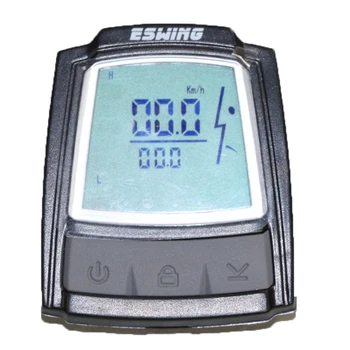 Alternative view of ESWING Two Rounds Self Balancing Electric Scooter LCD ES6  Remote Control