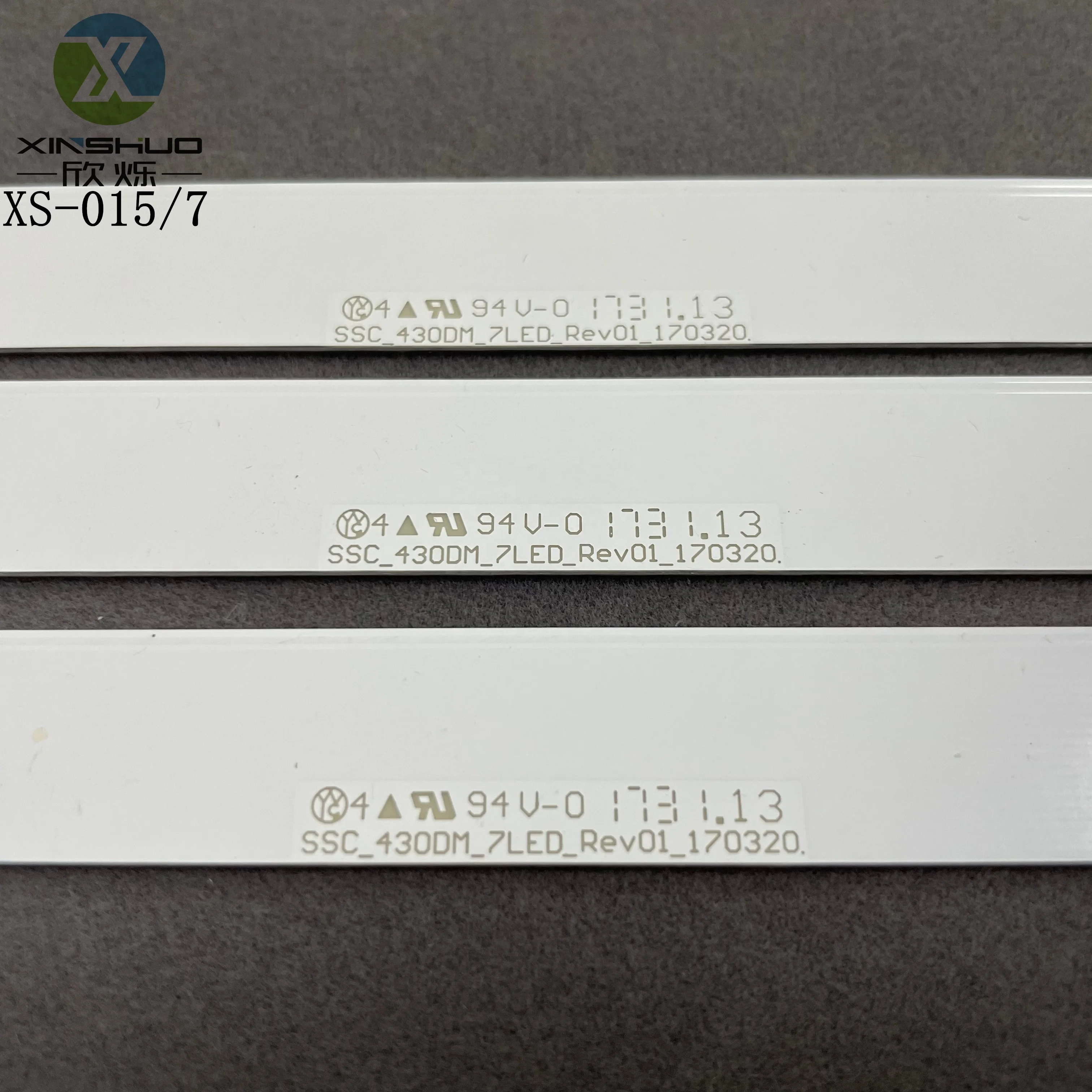 SSC_430DM_7LED_REV01_170320 LC434900 LED Tiras LED Lights for LG 43LJ5500 43UJ6300 Replacement Backlight