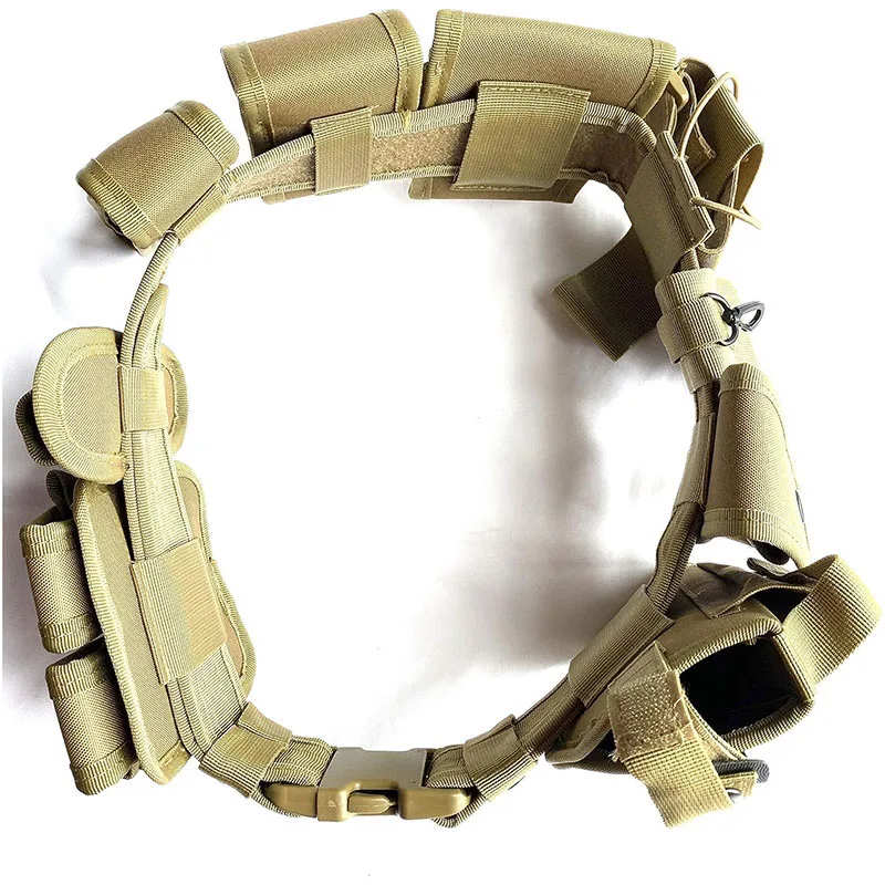 Outdoor Modular Equipment System Security Belts Tactical Duty Utility Versatile Modular Versatile Design Work Hunting Belt