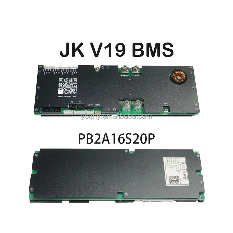 JK Inverter BMS V19 Upgrade - 200A PB2A16S20P with Display