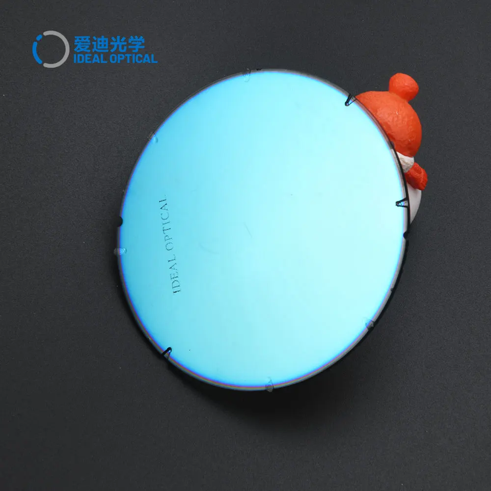 Factory Price TAC Optical Lens Cheap Sunglass Lens Blue Colors Polarized With Mirror Coating Lenses