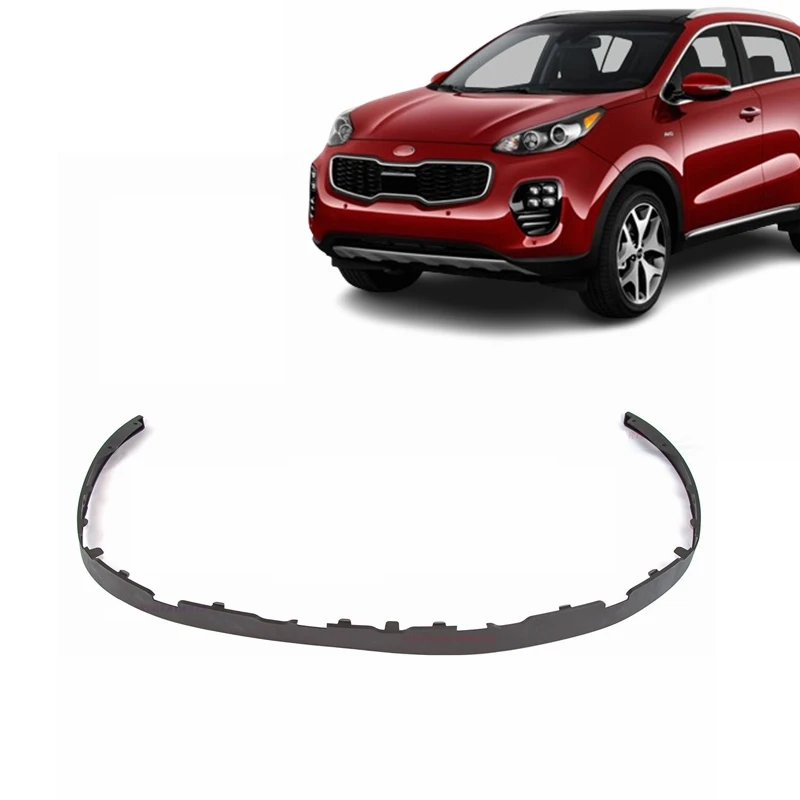 OEM standard high quality front bumper lower deflector chin lip for KIA sportage 2017 2018 2019