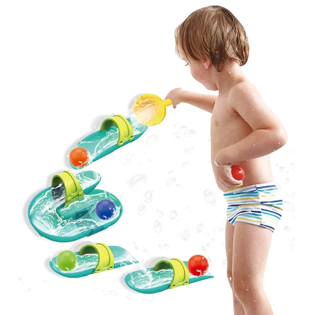 Водопад slideway «сделай сам», игрушки для ванной комнаты, набор для водных игр, забавные детские игрушки для душа, ванночка для младенцев