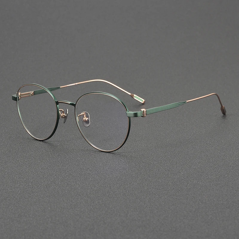 KYOTO Oval Titanium Glasses High Quality Latest Design Spectacle Eyewear  Frames Men Women Eyeglasses Optical Frame