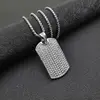 Colgante individual de plata