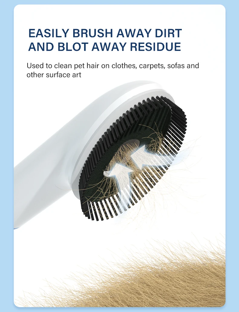 Pet Lint Hair Remover Pet Vacuum Dog Cat Fur With 5 Different Heads Of