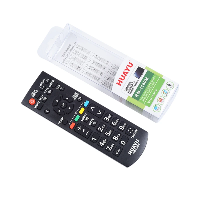 HUAYU RM-1180M TV Remote Control - Compatible with Panasonic