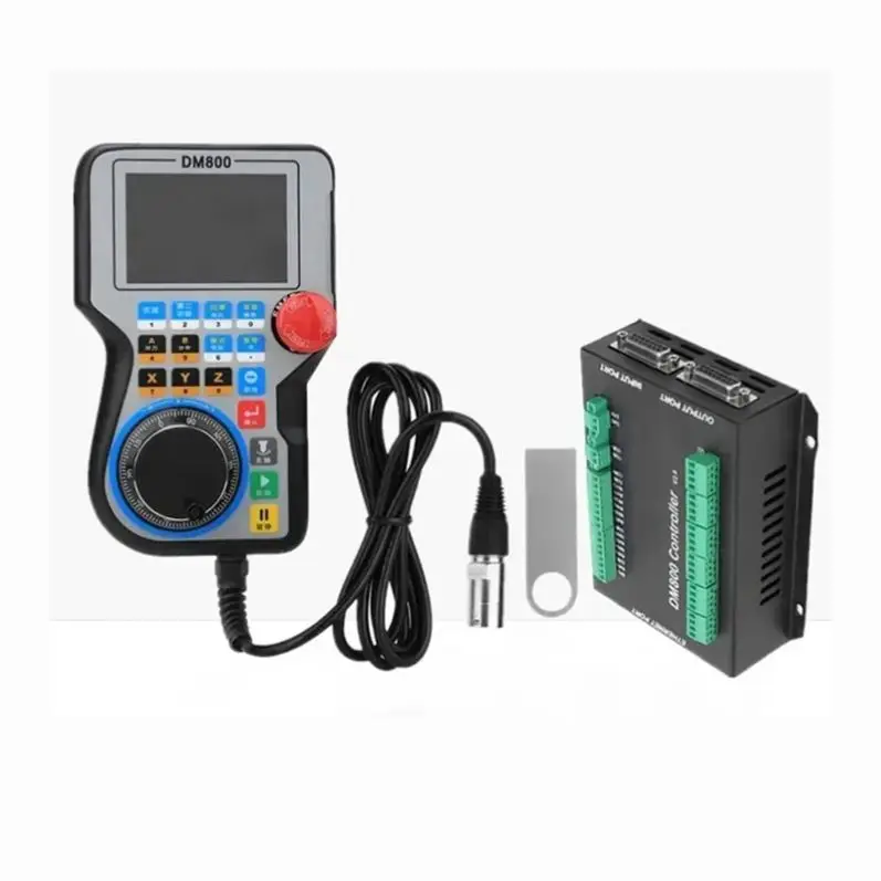 TEBAK 3axis M150-4axis Handle Type Motion Control System DM500 3 Axis/4 Axis Offline Motion Controller Independent Controller