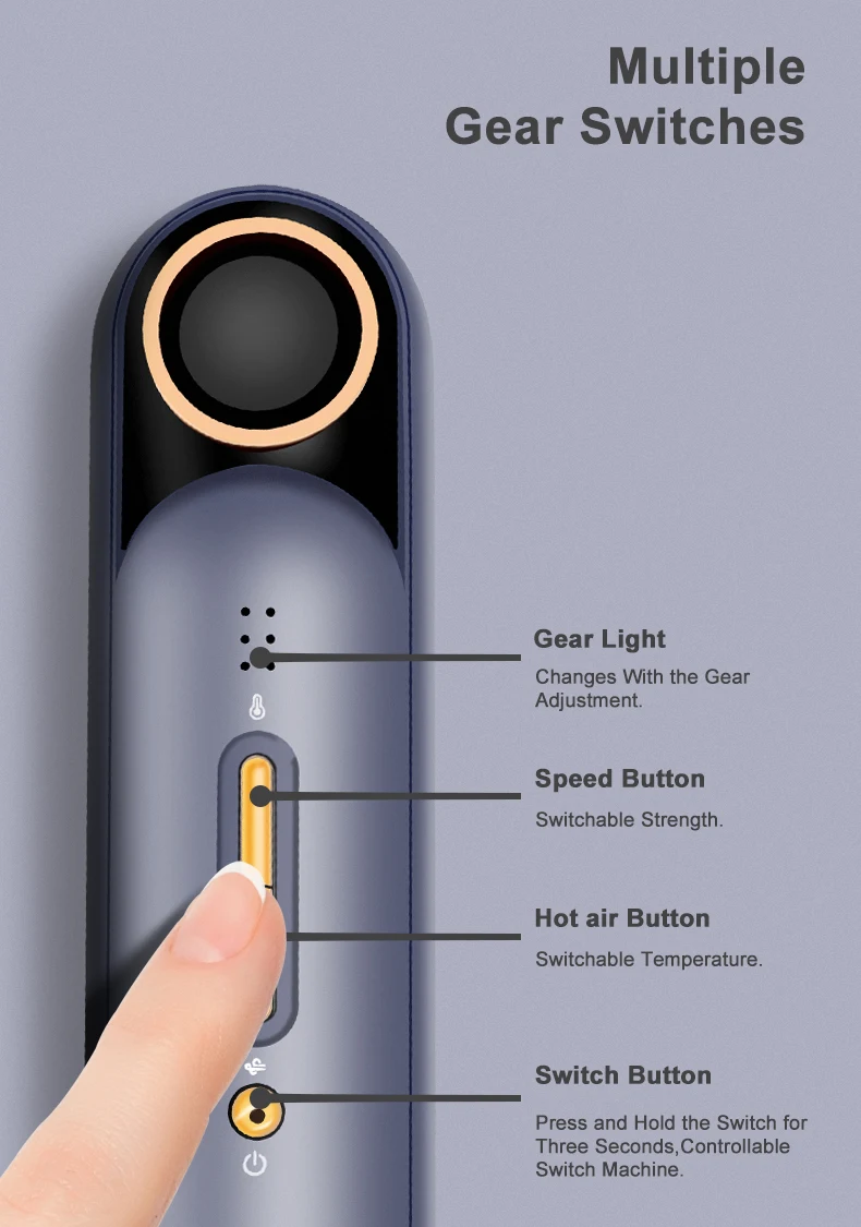 Top Seller Hair Dryer Professional Hot Cold Hair Blow Dryer