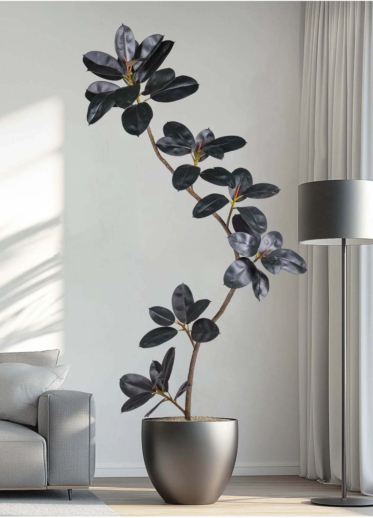 Artificial Plants Greenery Faux Plant Tree Large Artificial Banyan Tree Plant Artificial Tree Indoor Outdoor Decoration with Pot supplier