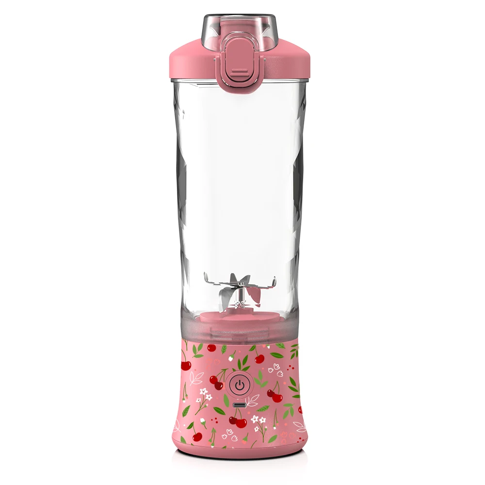 Factory Design 600ml IP67 Waterproof Protein Shaker Electric Rechargeable Portable Blender