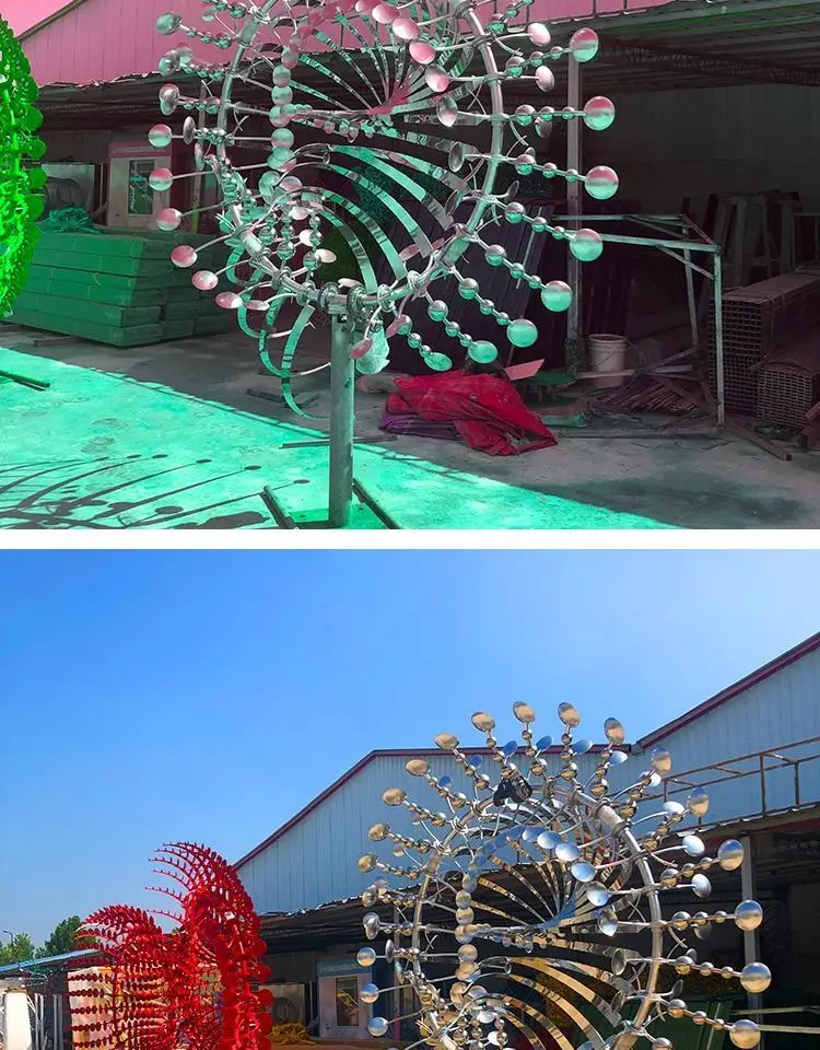 Factory Direct Wholesale Large Mechanical Arts Metal Sculpture