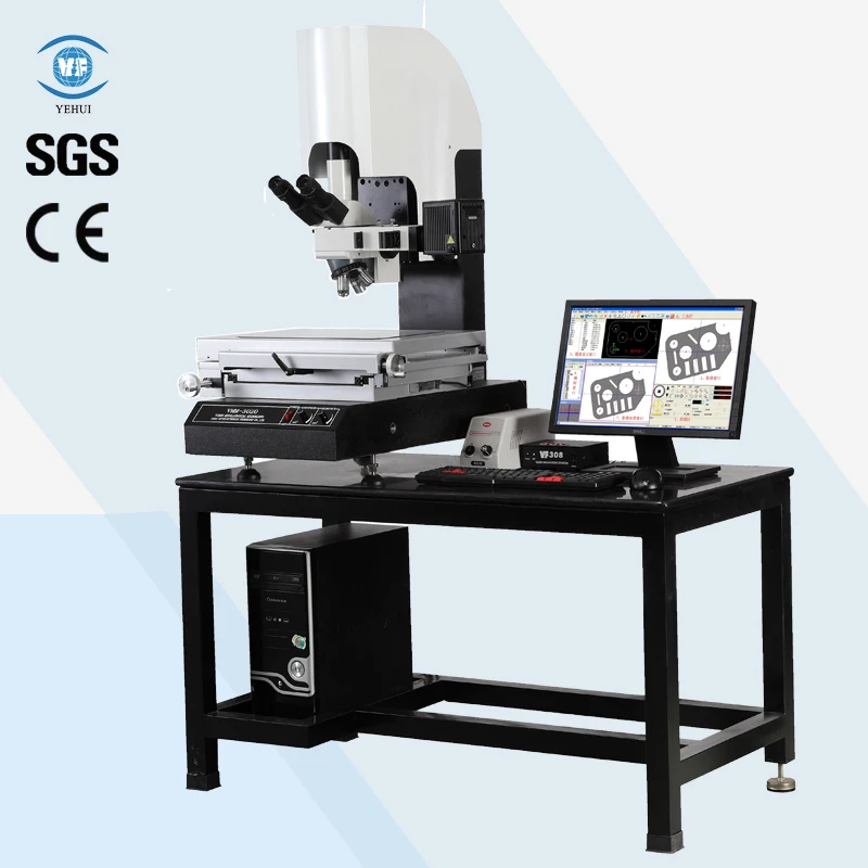 Quick Scanning Electron Measuring Microscope with Industrial Camera