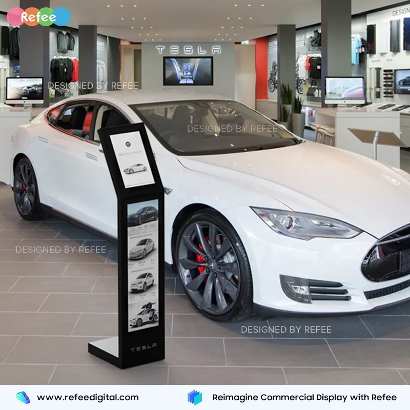 Refee All in One Screen Stretched bar Lcd Display with Touch Screen Display Touch Screen Monitor Interactive Kiosk