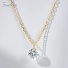 18K Yellow Gold+Round Brilliant Cut