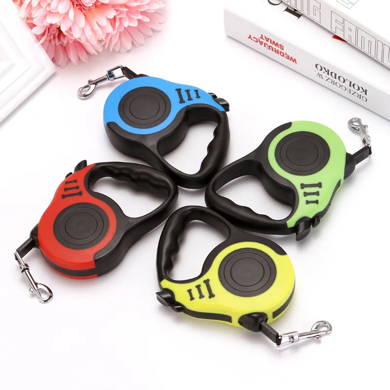 Wholesale Factory Custom Traction Device Retractable Dog Walking Training Leash Medium and Small Dog Leashes Automatic Pet Leash