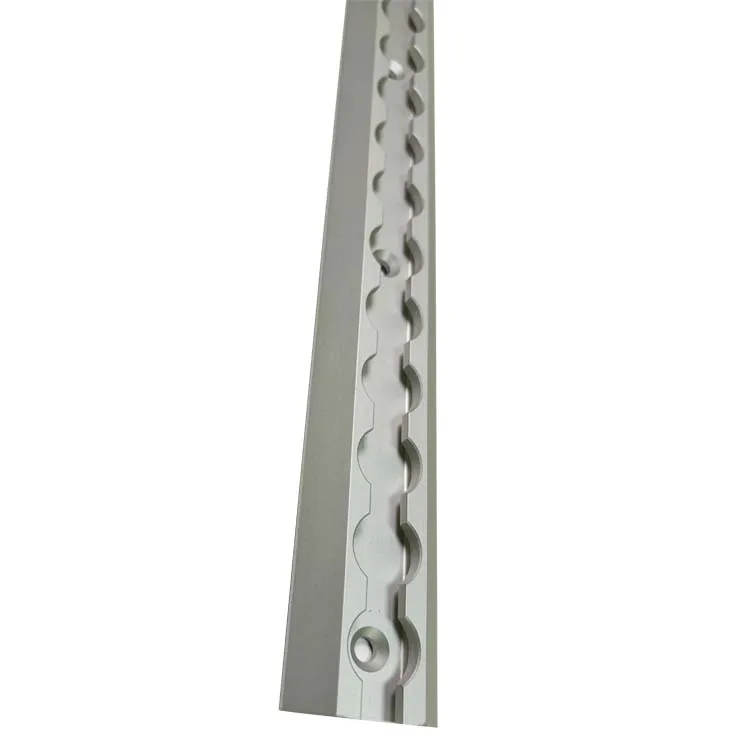 Heavy-Duty Aluminum Airline Track Style Tie Down L Track Angled Airline Rail for Single and Double Stud Fitting supplier