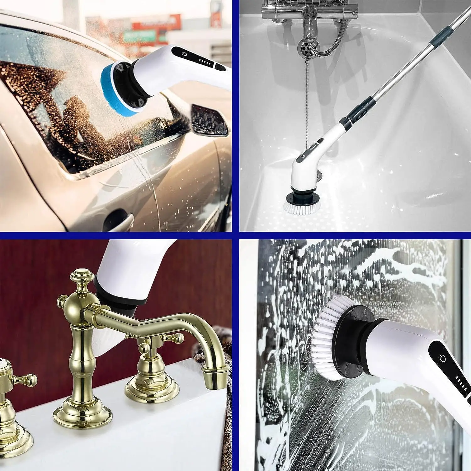 Wireless Electric Cleaning Brush Spinning Brush Cleaner 7 Replacement