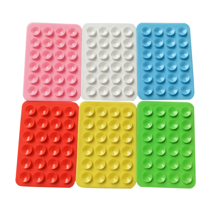 Изготовленный На Заказ Присоска на присоске силиконовый Липкий Противоскользящий коврик для телефона резиновая присоска держатель коврик/Ventosa прокладывания проводки para телефон мовиль