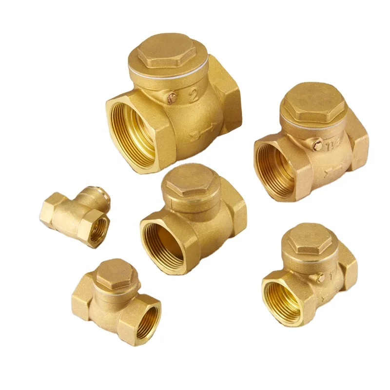 Тмок завод DN15-50 без возврата One way качели медный обратный клапан для воды