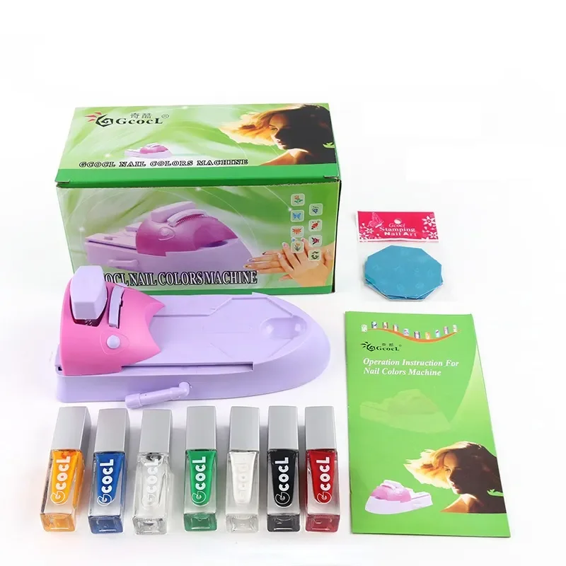 Nails Accessories Art Simple Diy Art Nail Polish Printer Equipments