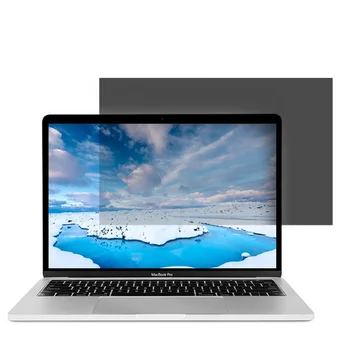 Anti Spy Anti Glare Removable Privacy Filter for Macbook Air / Pro Retina 15.4 inch Laptop Privacy Screen