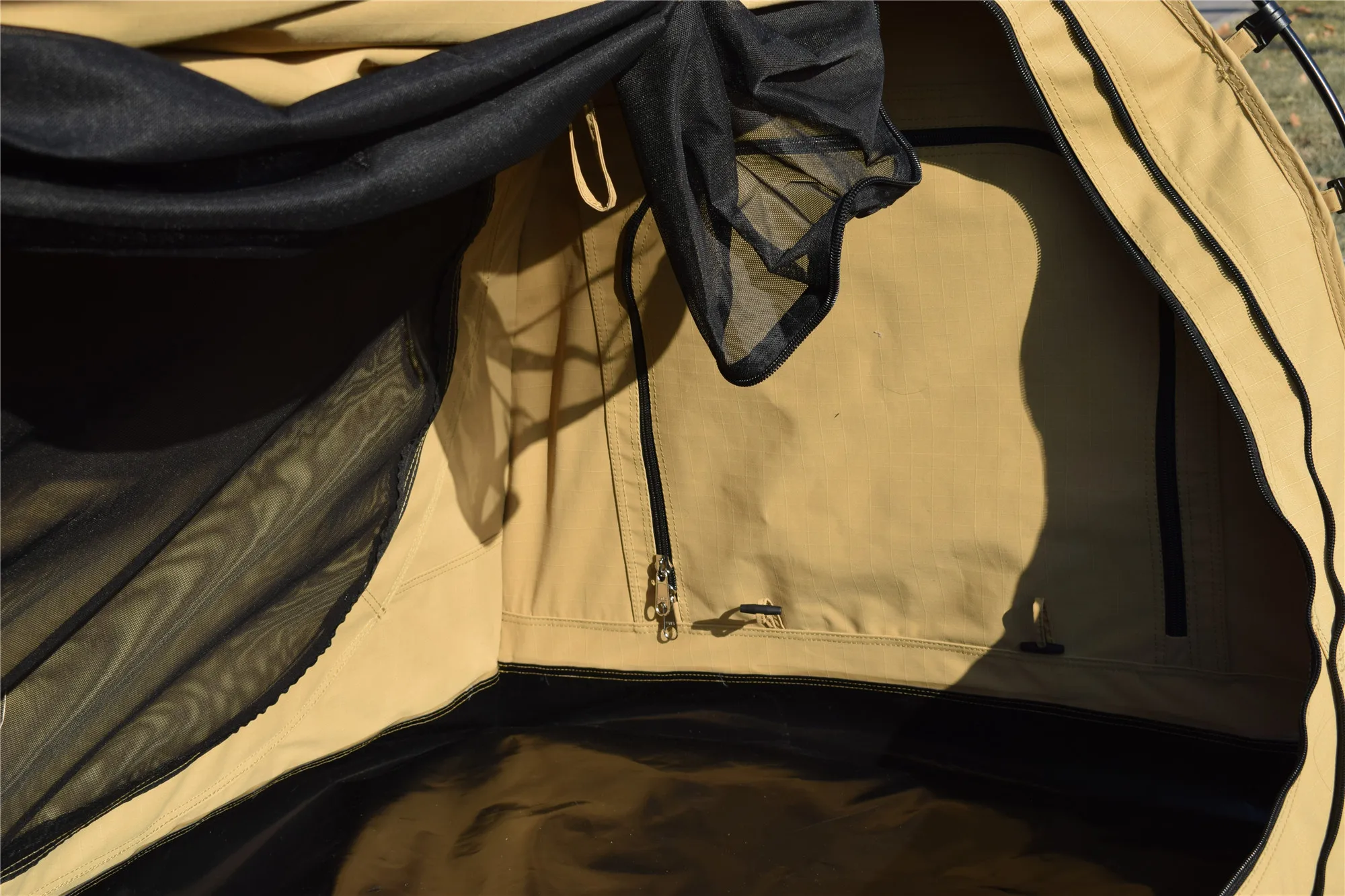 I Outdoor Camping Waterproof Ripstop Canvas Swag Tent Swags Portable