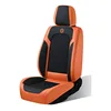 Orange black-ice silk all black