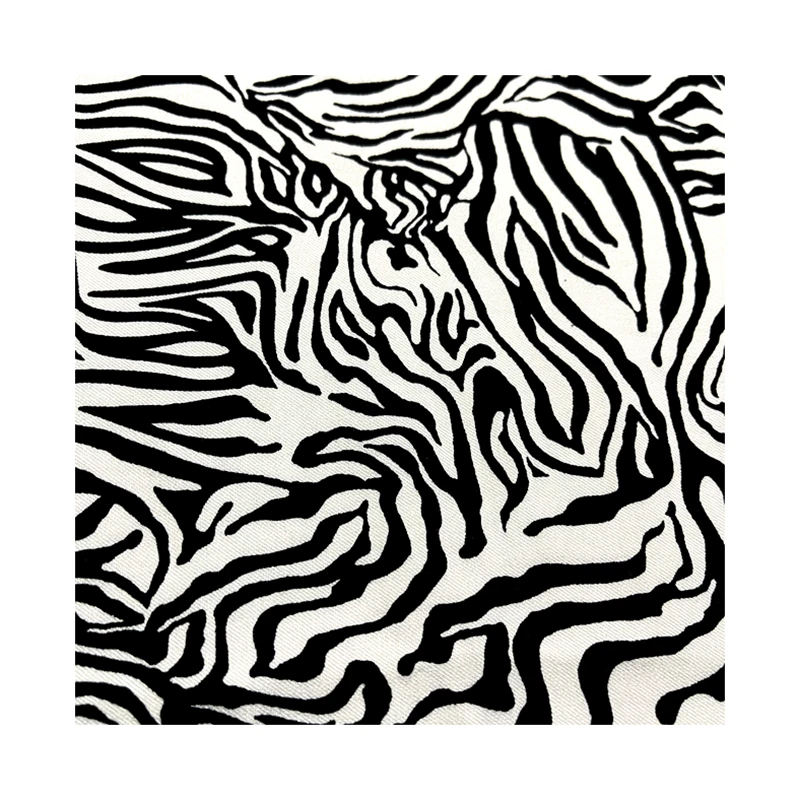 Ткань с принтом из Бенгальского шелка нейлона и спандекса для брюк ткань бенгальским