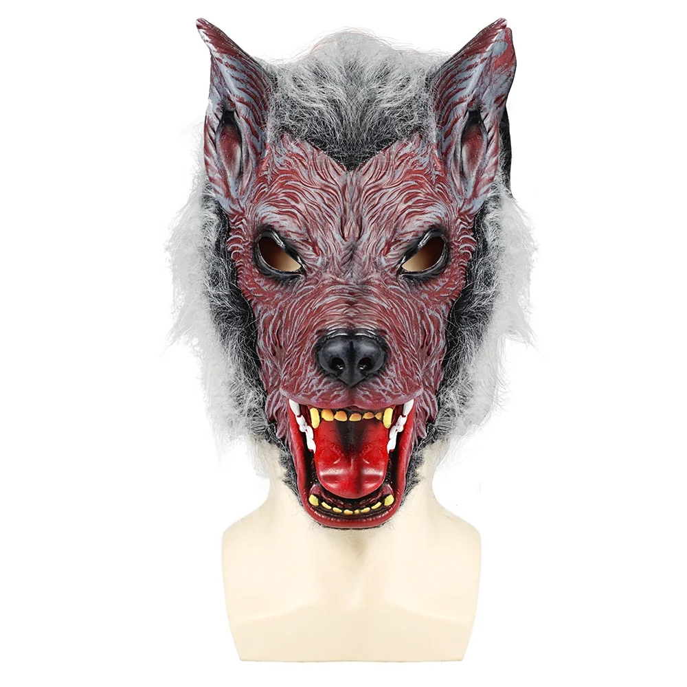 the best adults scary animal wolf mask halloween party cruel
