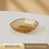 Gold-rimmed amber yellow (small)