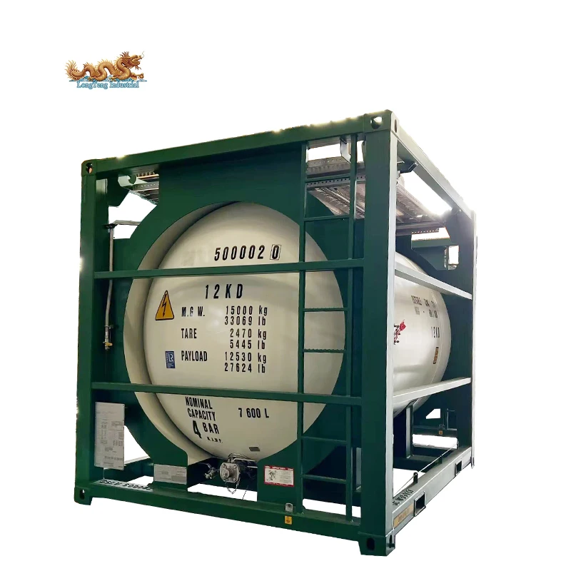 4000L DNV 2 7-1 стандартная оффшорная подъемная рама вертикальная цистерна из нержавеющей стали