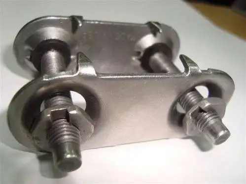 LEITE Fastener Bolt Solid Plate for Rubber Conveyor Belt