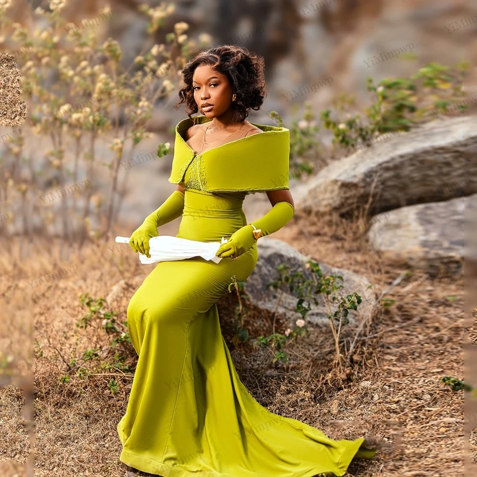 Mermaid Evening Dress Luxury Beaded Satin Nigerian Wedding Reception Dress  Off Shoulder African Women Birthday Dress Customizes| Alibaba.com