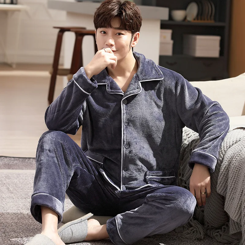 Men's Plus Size Pajamas - Warm and Comfortable Winterwear