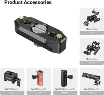 SmallRig NATO Rail with Locating Screw for ARRI 48mm BUN2521B detail image
