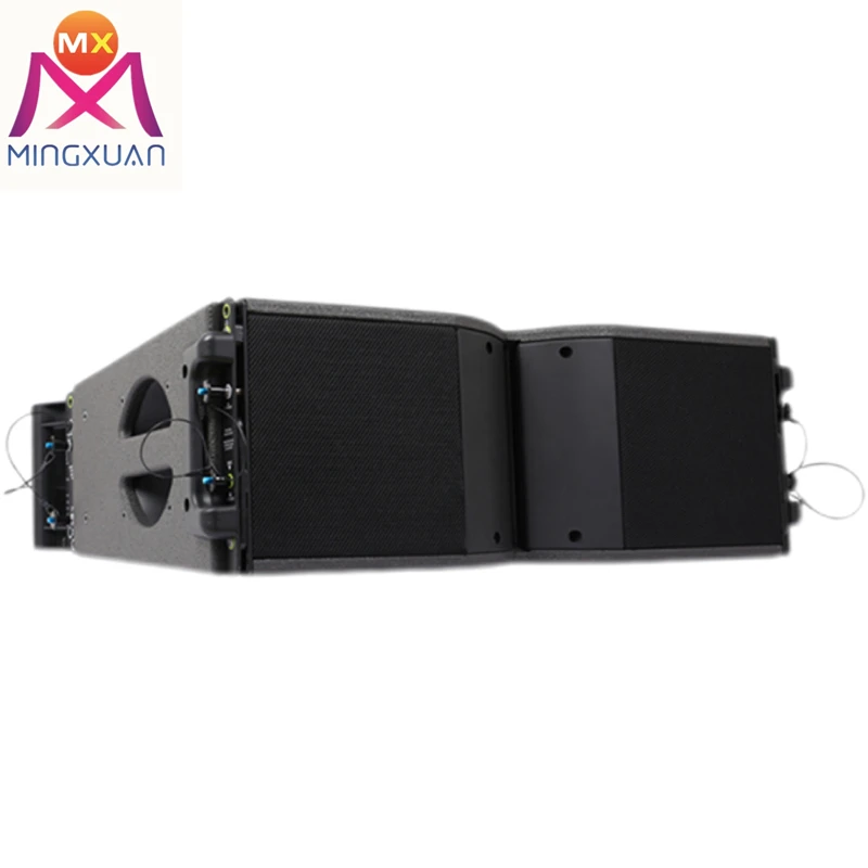 Speakers Dual 8 Inch Line Array Professional Audio 3d Surround Sound System Music