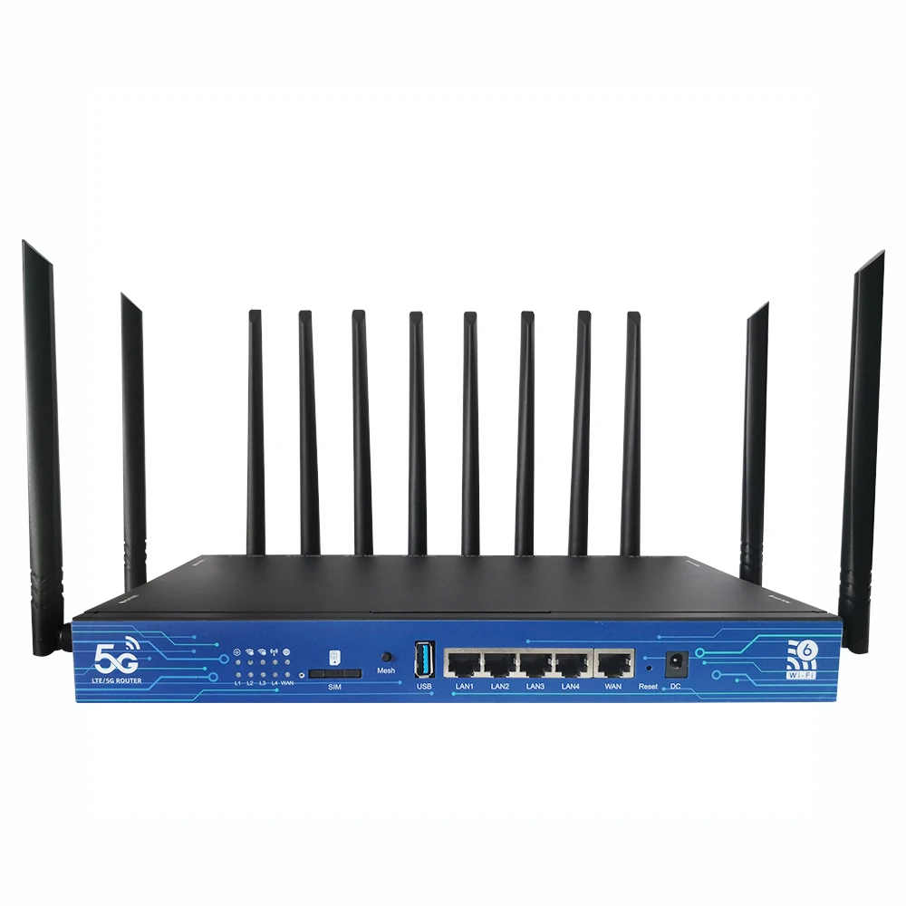 3600mbps Wireless Router - ZBT Z800AX-T Dual Band Openwrt