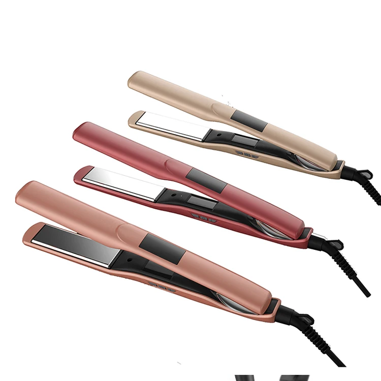 Curling Iron Global Keratin Flat Iron Nano Titanium Hair