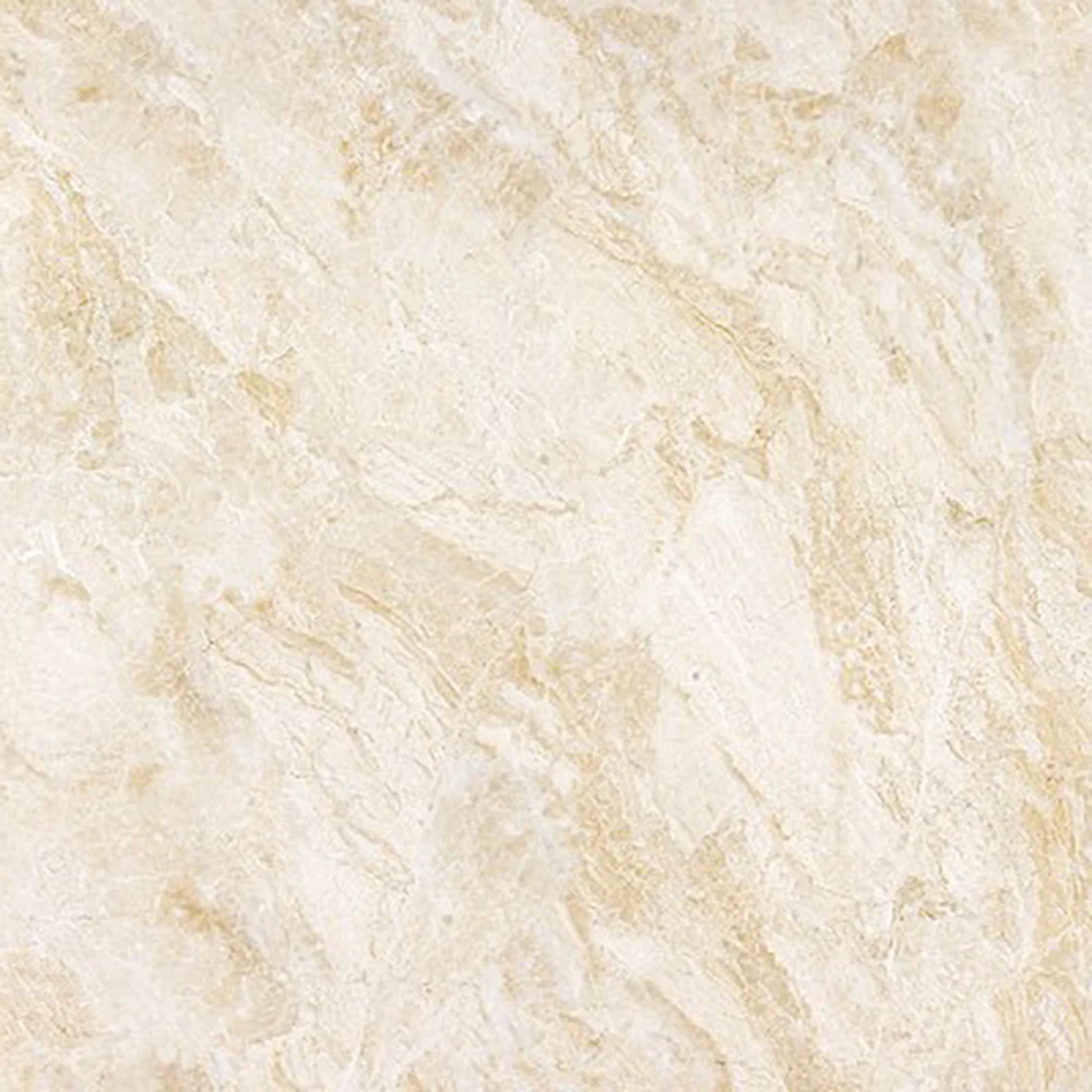 Marble Flooring Cream Porcelain Floor Tiles 800 X 800mm High Gloss Full